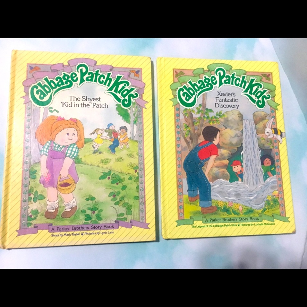 CABBAGE PATCH KIDS VTG 1984 Hardcover Story Books